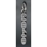 Sterling Silver Vertical Year 2010 Number Charm Pendant